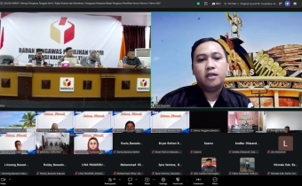 Tangkapan layar daring, Deni Nugraha sebagai narasumber pada kegiatan Selasa Harati Seri 8, Selasa (28/7/2026).
