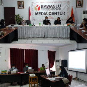 Bawaslu Kalteng Siapkan Data & Keterangan Tertulis Menghadapi Persidangan di MK