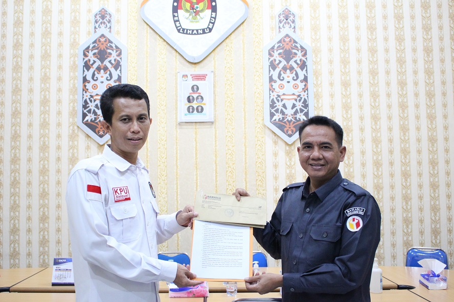 Kristaten Jon : Harapkan KPU Kalteng dapat Menindaklanjuti Melalui KPU Kabupaten/Kota 
