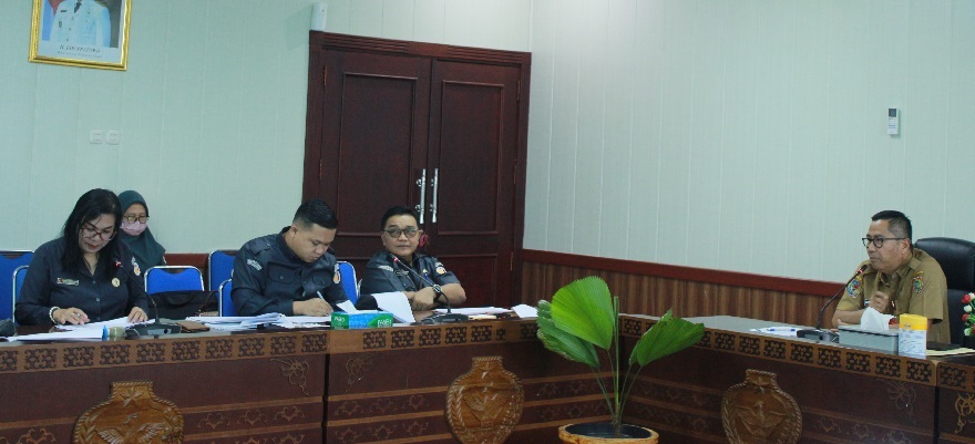 Bawaslu Kalteng Bahas Usulan Dana Hibah Bersama TAPD Provinsi Kalimantan Tengah