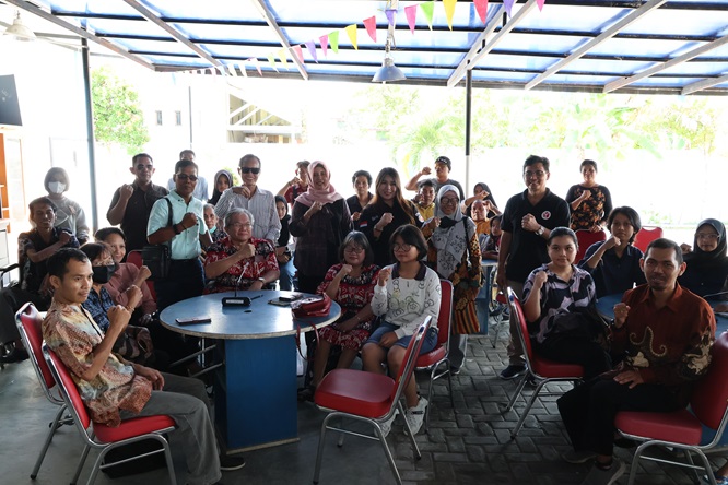 Dipenghujung Tahun Bawaslu Kalteng Gandeng Disbilitas