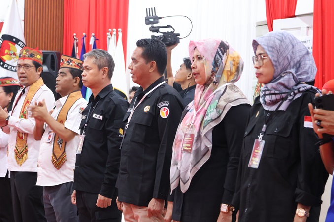 Pengawasan Hari Terakhir Pendaftaran Calon Gubernur dan Wakil Gubernur Kalimantan Tengah