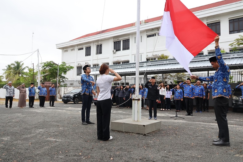Ketua Bawaslu Kalteng Pimpin Upacara Peringatan Hari Kebangkitan Nasional Ke-117
