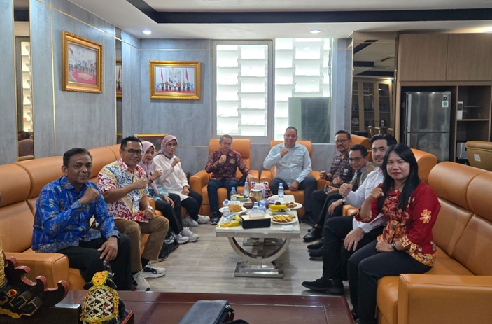 Bersiap Awasi PSU, Bawaslu Kalteng Koordinasi dengan Bawaslu RI