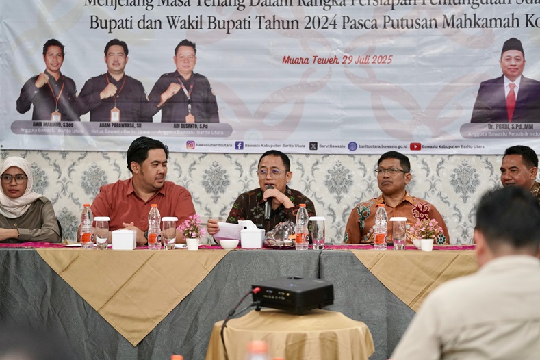 Pengawasan Fokus pada Titik Kritis, Bawaslu Perketat Pengawalan PSU Kedua Barito Utara