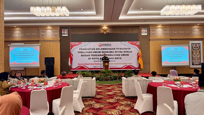 Penguatan Kelembagaan Pengawas Pemilu di Kota Palangka Raya