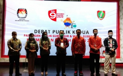 Bawaslu Kalteng Awasi Langsung  Debat Publik Kedua Paslon di Jakarta