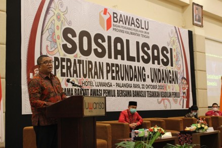 Fritz Sosialisasikan Perbawaslu Nomor 8 dan 9 Tahun 2020 dalam Pilkda Serentak 2020