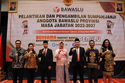 Satriadi Kembali Pimpin Bawaslu Kalteng