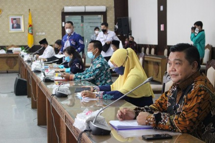 RDP Dengan Pansus DPRD, Bawaslu Kalteng Sampaikan Program Kerja