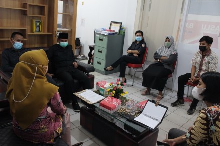 Mitra Partisipatif Bertambah, Bawaslu Kalteng Terima Kunjungan KH Law Id