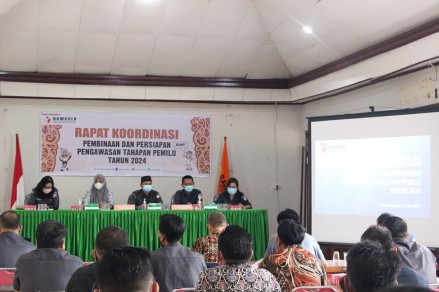 Rakor Bawaslu Kalteng, Siapkan Strategi Pencegahan