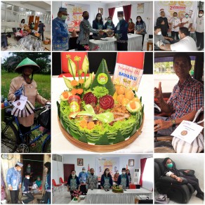 Dirgahayu Bawaslu Ke-12 Tahun Bawaslu Provinsi Kalimantan Tengah Menggelar Aksi Solidaritas Kebangsaan Melawan Covid-19