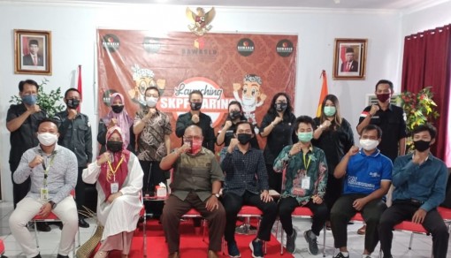 Launching  Sekolah Kader Pengawasan Partisipatif Dalam Jaringan (SKPP Daring) Tahun 2020 Bawaslu Se-Kalimantan Tengah