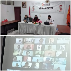 Bimbingan Teknis (Bimtek) Melalui Video Conference (Vidcon) Tentang Legal Reasoning, Legal Opinion, Dan Penyusunan Putusan Sengketa Pemilihan Tahun 2020