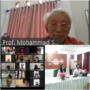Bimbingan Teknis (Bimtek) Melalui Video Conference (Vidcon) Tentang Legal Reasoning, Legal Opinion, Dan Penyusunan Putusan Sengketa Pemilihan Tahun 2020 Sesi Ke - 3