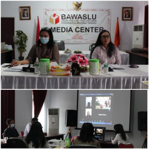 Bawaslu Kalteng Bahas PPID Bersama Komisi Informasi Kalteng