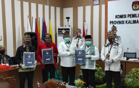 Bawaslu Kalteng  Awasi Hari Terakhir Pendaftaran Pasangan Cagub dan Cawagub