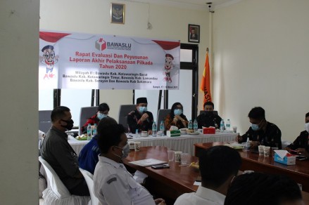 Kotim Sebagai Zona 2 Lanjutan Rapat Evaluasi Kinerja Jajaran Pengawas