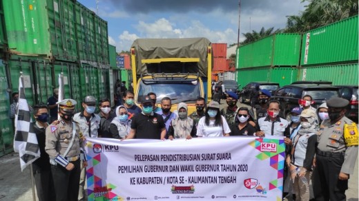 Bawaslu Kalimantan Tengah Bentuk 5 Zona Pengawasan Pendistribusian Surat Suara