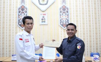 Kristaten Jon : Harapkan KPU Kalteng dapat Menindaklanjuti Melalui KPU Kabupaten/Kota 