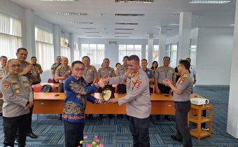 Bawaslu Kalteng Sambut Kunjungan Peserta Didik Sespimti Polri