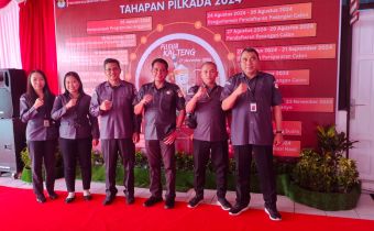 Bawaslu Kalteng Awasi Hari Pertama Tahapan Pencalonan