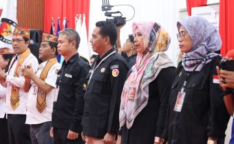 Pengawasan Hari Terakhir Pendaftaran Calon Gubernur dan Wakil Gubernur Kalimantan Tengah