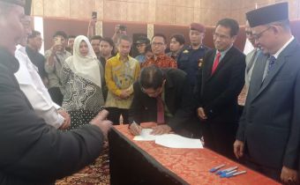 Awasi Langsung Rapat Pleno Paslon Gubernur dan Wakil Gubernur Kalimantan Tengah