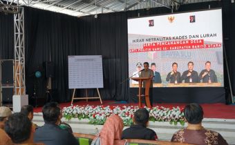Terus Berkomitmen Tolak Politik Uang Untuk PSU Pilkada Barito Utara