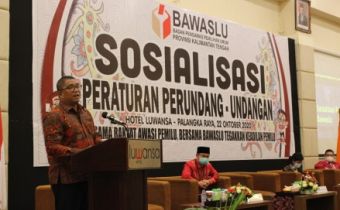 Fritz Sosialisasikan Perbawaslu Nomor 8 dan 9 Tahun 2020 dalam Pilkda Serentak 2020