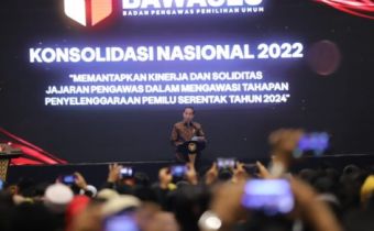 Hadiri Konsolnas Bawaslu, Jokowi: Bawaslu Harus Kerja Keras Awasi DPT