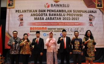 Satriadi Kembali Pimpin Bawaslu Kalteng