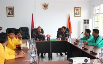 Bawaslu Kalteng Mendapat Kunjungan Dari Aliansi BEM Se - Kalteng 