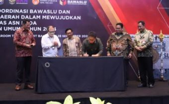 Jaga Netralitas ASN di Pemilu Serentak 2024, PPK Seluruh Indonesia Tandatangani Pakta Integritas