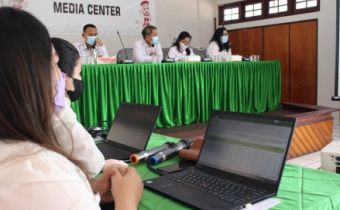Bahas Dana Hibah Bawaslu Kalteng Gelar Rapat Internal