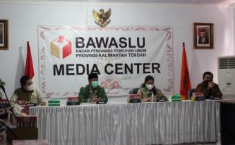 Hadapi Pemilihan Serentak 2024, Komisi I DPRD Kotim Sambangi Bawaslu Kalteng