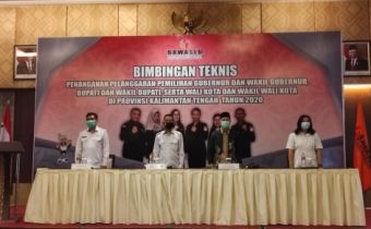 Bawaslu Kalteng Menerima, Memeriksa, dan Memutus Pelanggaran Administrasi Pemilihan TSM