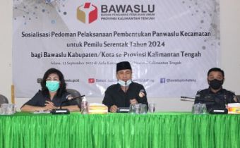 Rekrutmen Panwaslu Kecamatan Dimulai, Bawaslu Lakukan Sosialisasi