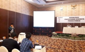 Bawaslu Kalteng Mengadakan Kegiatan Sosialisasi Penyelesaian Sengketa Proses Pemilu