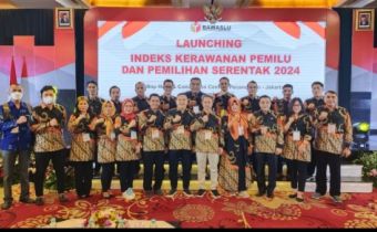 INDEKS KERAWANAN PEMILU (IKP) 
DI KALIMANTAN TENGAH 
MASUK DALAM KATEGORI RAWAN RENDAH