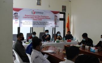 Kotim Sebagai Zona 2 Lanjutan Rapat Evaluasi Kinerja Jajaran Pengawas