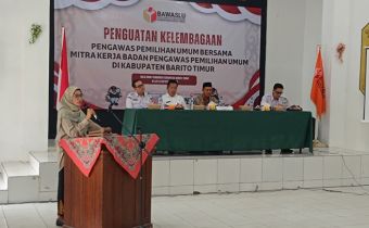 Bawaslu Kalteng Hadir Bimbing Penguatan Kelembagaan Pengawas Pemilihan Umum di Bartim