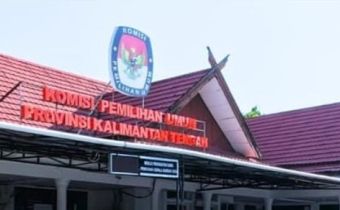 Kantor KPU Provinsi Kalimantan Tengah, Foto : Divisi Hukum dan Penyelesaian Sengketa Bawaslu Kalteng