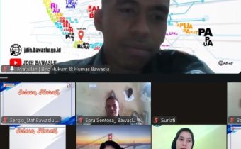 Ayatullah, hadir secara daring menjadi narasumber dalam program Selasa Harati Seri 9, Selasa (11/8/2026).