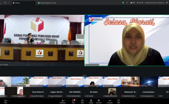 Tangkapan layar daring, Siti Rahmawati sebagai narasumber pada kegiatan Selasa Harati Seri 8, Selasa (28/7/2026).
